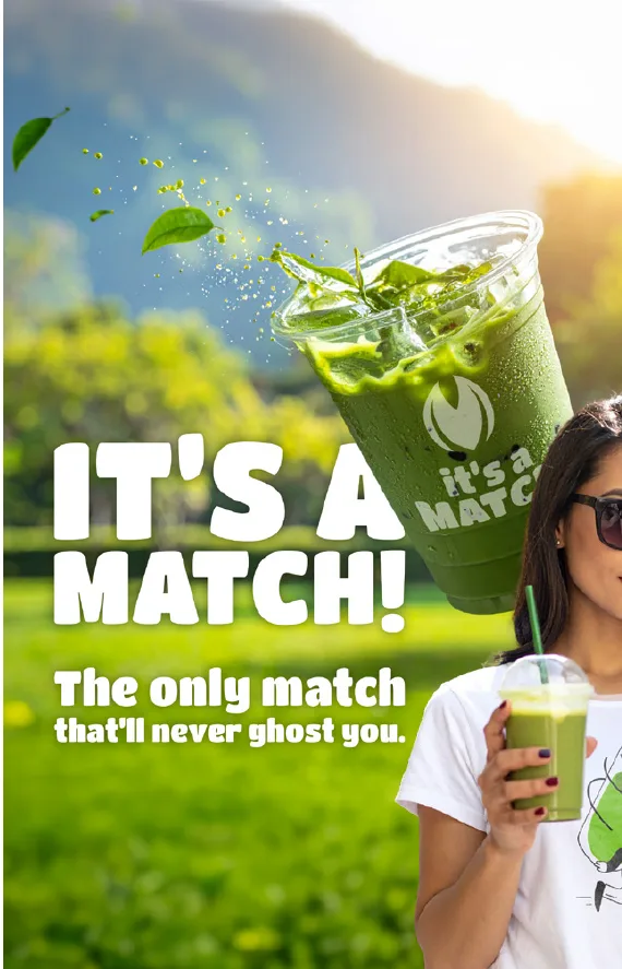 It's a Match! – identyfikacja marki matcha
